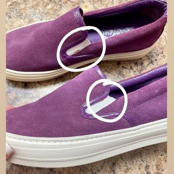 SALVATORE FERRAGAMO Slip-On Sneakers 7 - Picture 13 of 14